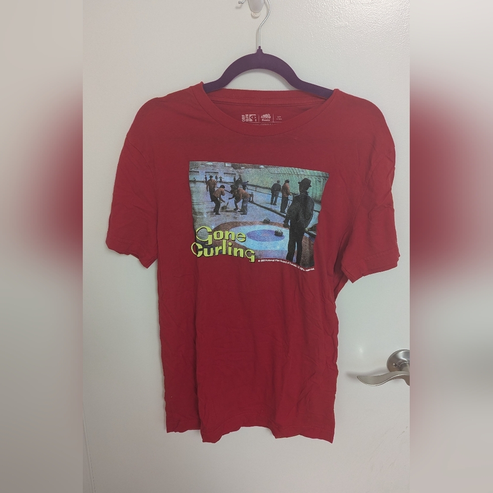 Brand New Roots x NFB Gone Curling Tee - Men's Size Small
